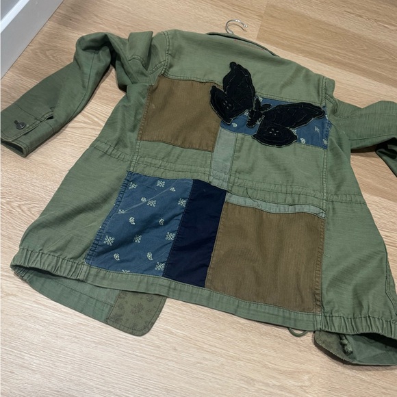 Anthropologie Olive Utility Jacket - Picture 4 of 4